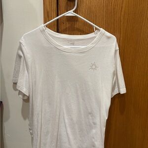 White Graphic Tee